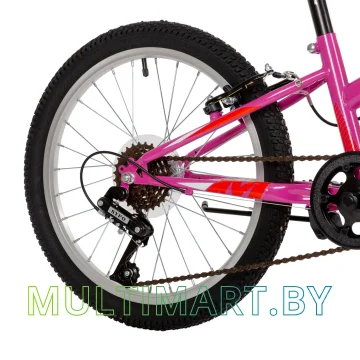 Детский велосипед Mikado Vida Kid 20SHV.VIDAKID.10OR2 (оранжевый/филетовый, 2022) картинка 5